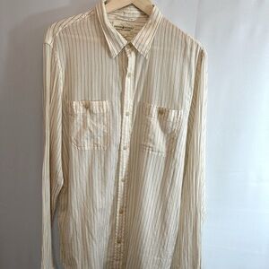 Denim & Supply Ralph Lauren Shirt Mens Button Up Long Sleeve Striped Size XL/TG
